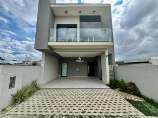 Sobrado Alto Padrão com 04 Quartos no Residencial Life Garden em São Jose dos Pinhais