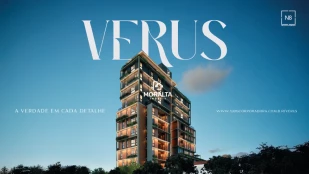 Studio no Centro de São José Com Um Quarto