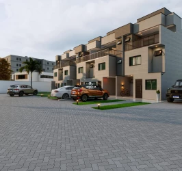 Sobrado Com 03 Dormitórios Sendo Um Com Suite No Parolin