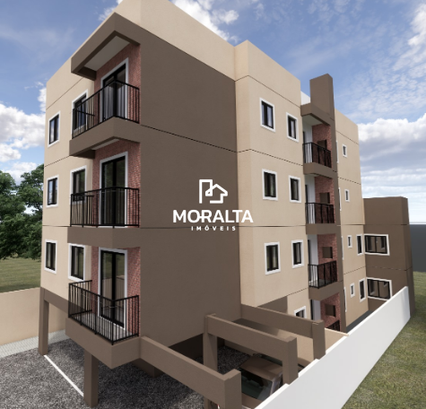 Apartamento com Terraço e 2 dormitórios à venda - Parque da Fonte - São José dos Pinhais/PR