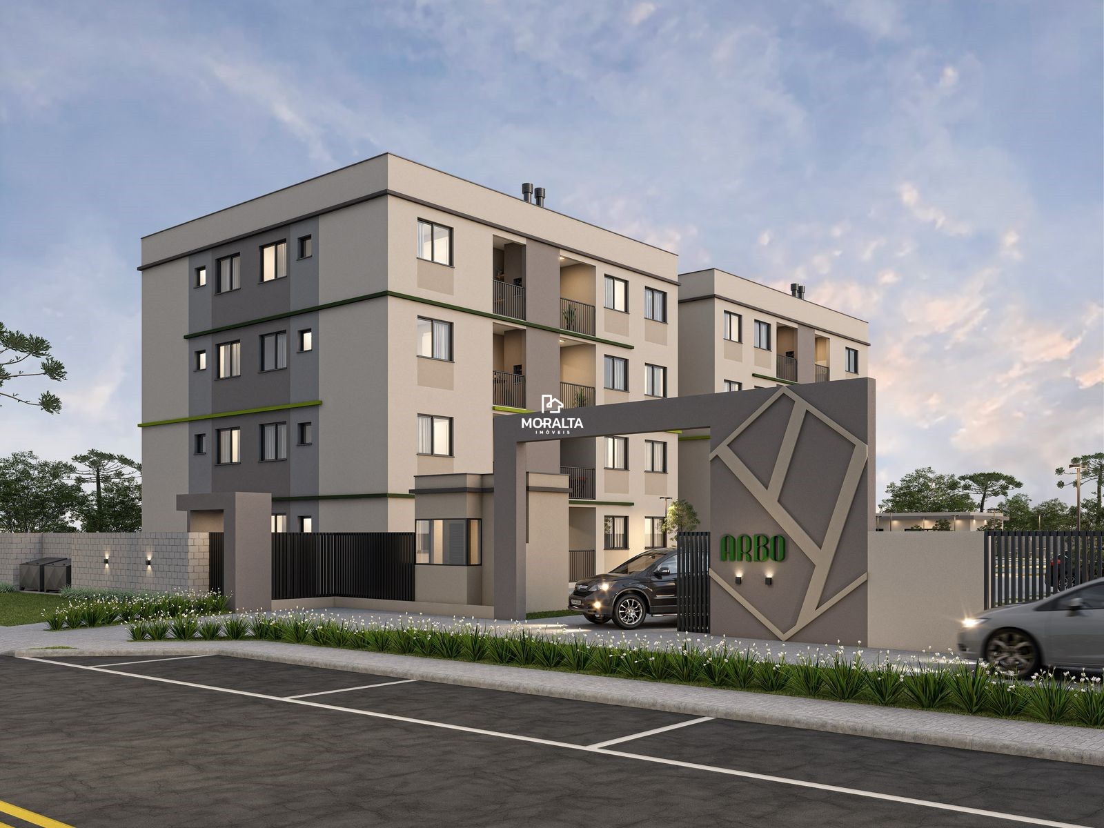 Apartamento 02 Quartos com Sacada e Churrasqueira Vargem Grande Pinhais
