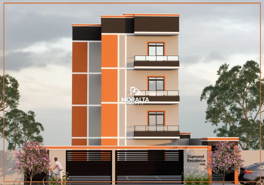 Apartamento Garden Com 2 dormitórios sendo 1 suíte - Afonso Pena  - São José dos Pinhais/PR