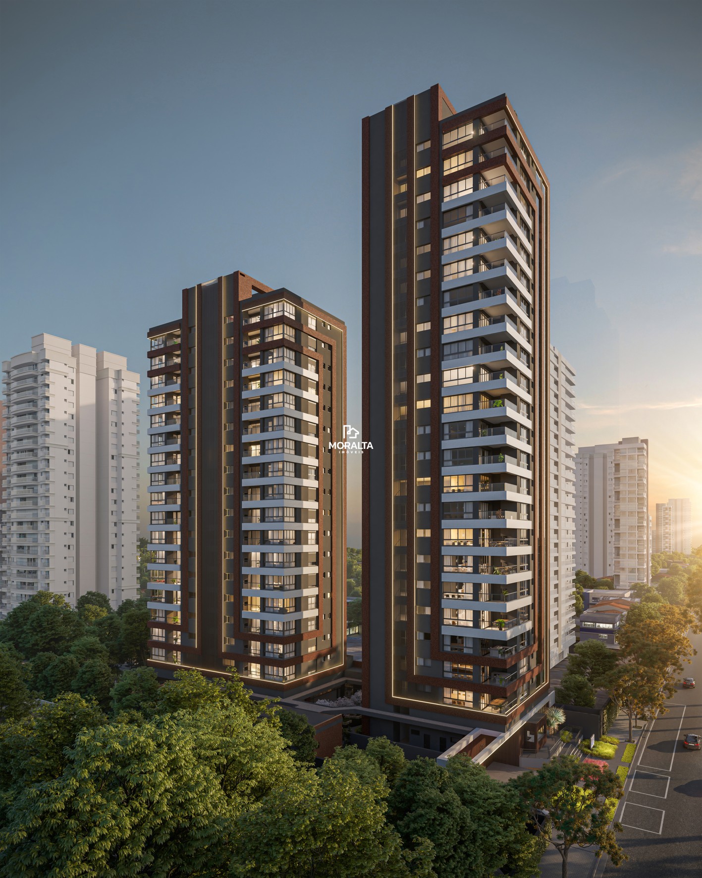 Apartamento no Água Verde com 3 suites A partir de 162 m² a 235 m²