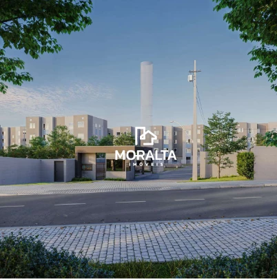 Apartamento com 2 dormitórios à venda - Santa Terezinha - Fazenda Rio Grande/PR