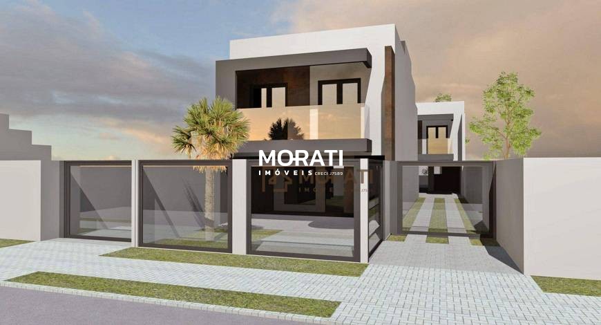 Sobrado com 3 dormitórios à venda, 158 m²  - Xaxim - Curitiba/PR
