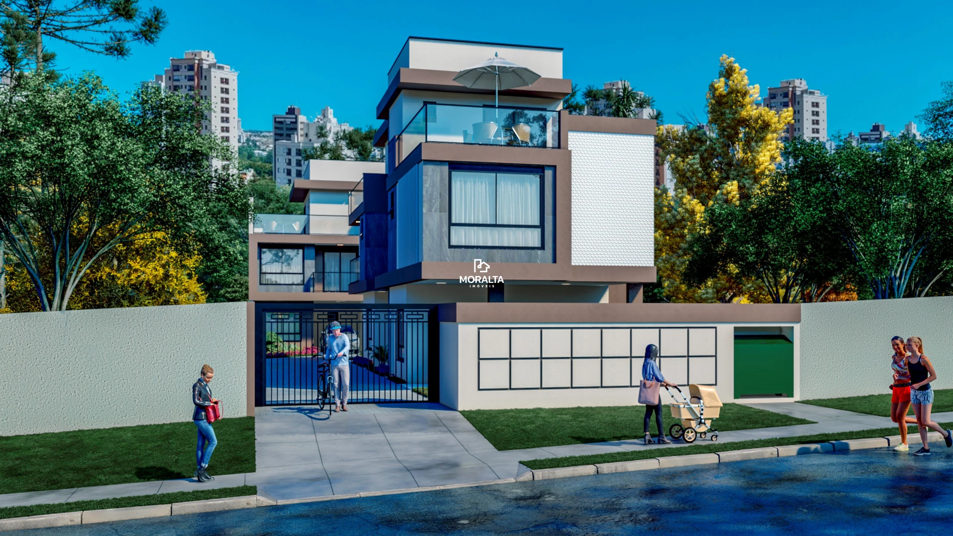 Sobrado Com 03 Quartos Com Uma Suíte No Uberaba