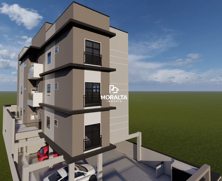 Apartamento com 2 dormitórios à venda - Monte Líbano - São José dos Pinhais/PR