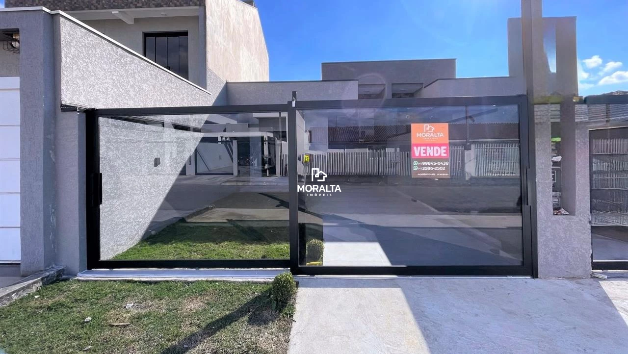 Casa Nova com 03 Quartos Sendo Uma Suíte no Eucaliptos Fazenda Rio Grande