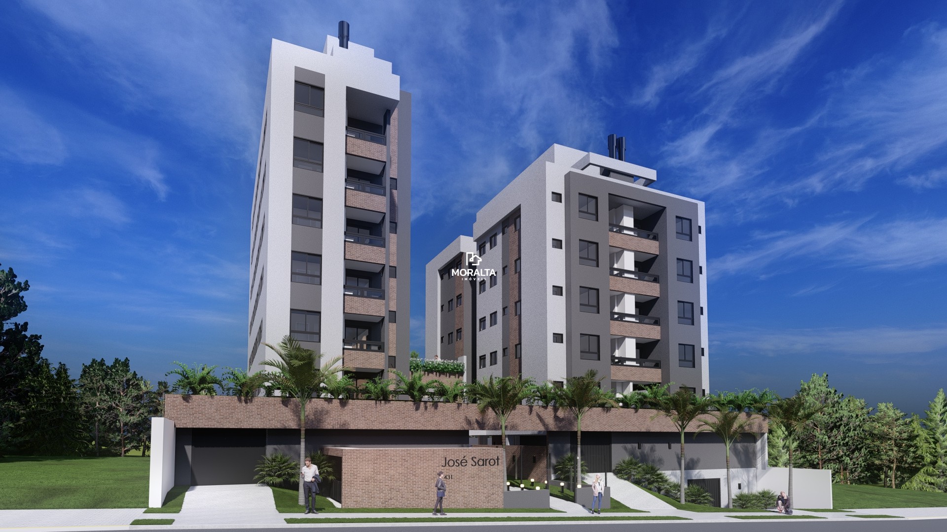 Apartamento com 3 Quartos Sendo Uma Suíte e Duas vagas de garagem no Bairro Boneca do Iguaçu